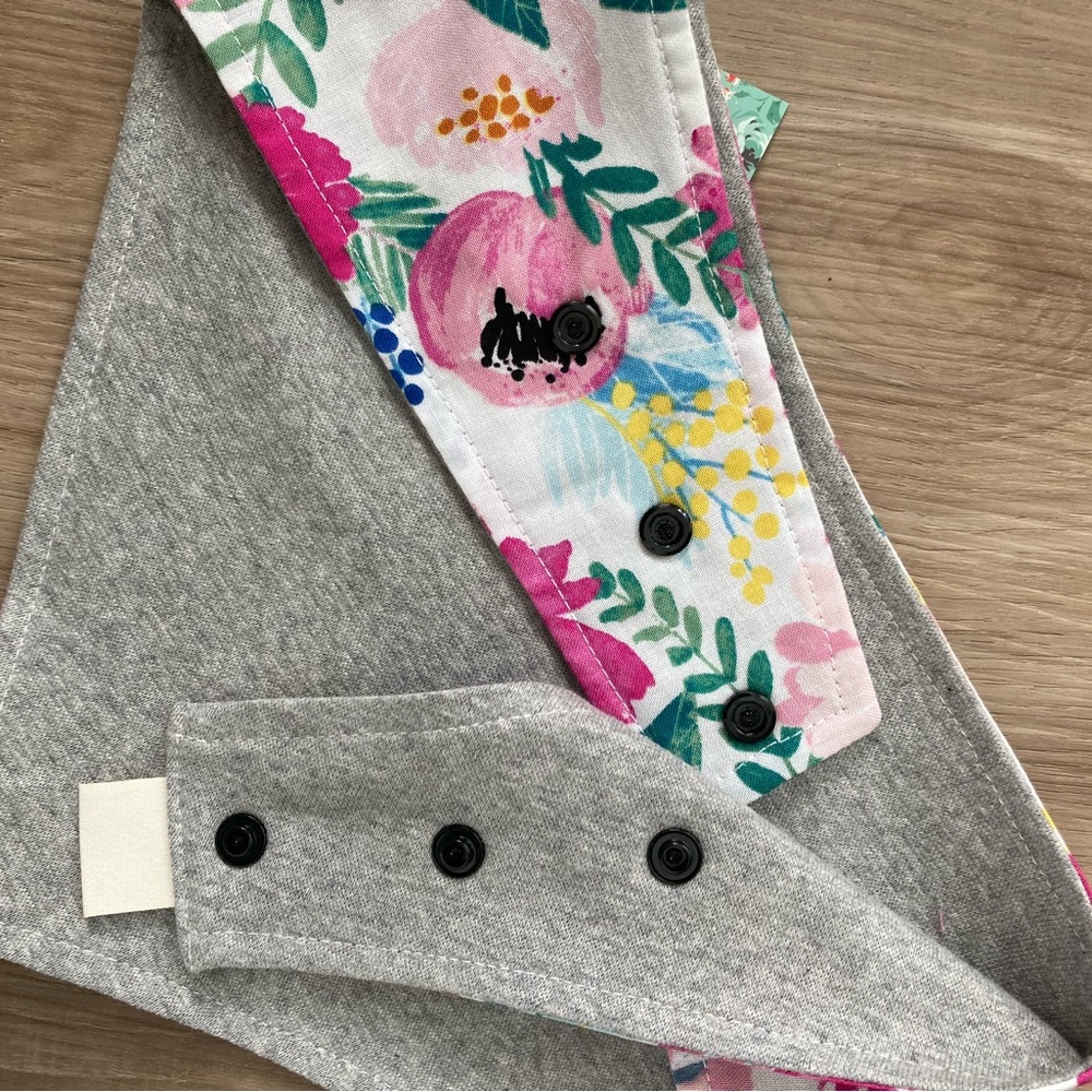 Very Vintage Dog Bandana – ‘Kew Gardens’ Pink Floral, Size Large NWT - Picture 3 of 6